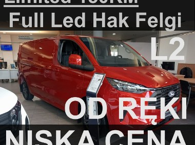 Ford Transit Transit Custom Limited 150KM Full LED Hak Felgi 17" Od ręki ! Niska-1