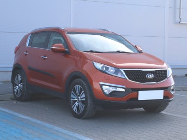 Kia Sportage III , Salon Polska, Serwis ASO, Skóra, Navi, Klimatronic,-1