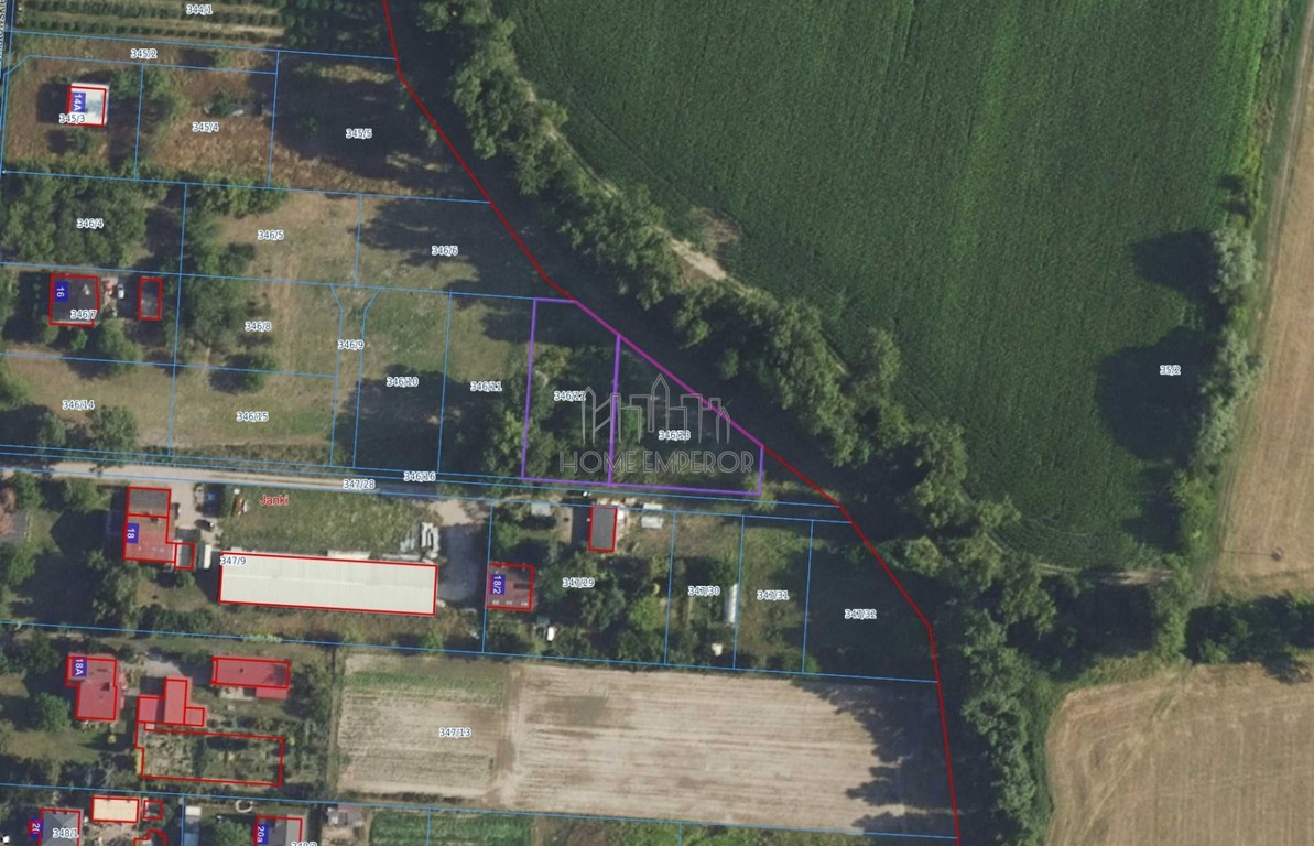 Działka na sprzedaż, 1012 m², Raszyn Janki – pohled 3
