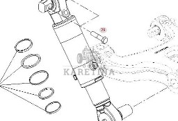 Fendt Vario 1038 1042 1046 1050 GEN 3 Siłownik Cylinder Sprężyny E530300050120