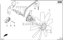 Claas Lexion 560 ROTOR 0006683801 (Napęd wentylatora)