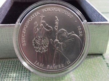 Moneta kolekcjonerska 10 zł – Jan Paweł II 2002, do sprzedania-1