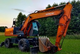 Koparka Hitachi ZX 130 W, podpory, pług, bez luzów, 3 921 mtg