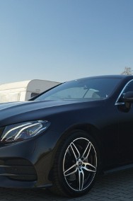 Mercedes-Benz Klasa E W213 Serwis w ASO Stan Idealny AMG-Line automat pół skóra kamera navi-2