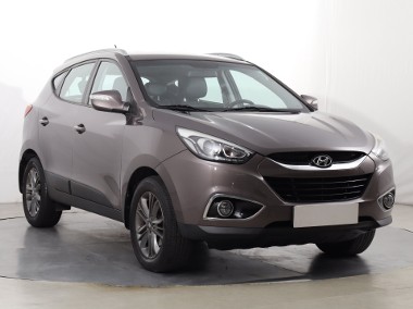 Hyundai ix35 , Salon Polska, Skóra, Navi, Klimatronic, Tempomat,-1