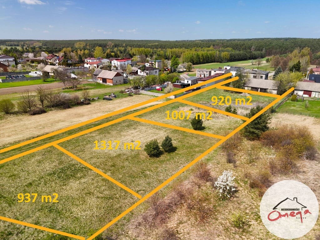 Działka na sprzedaż, 920 m², Mierzęcice Przeczyce - Widok 2