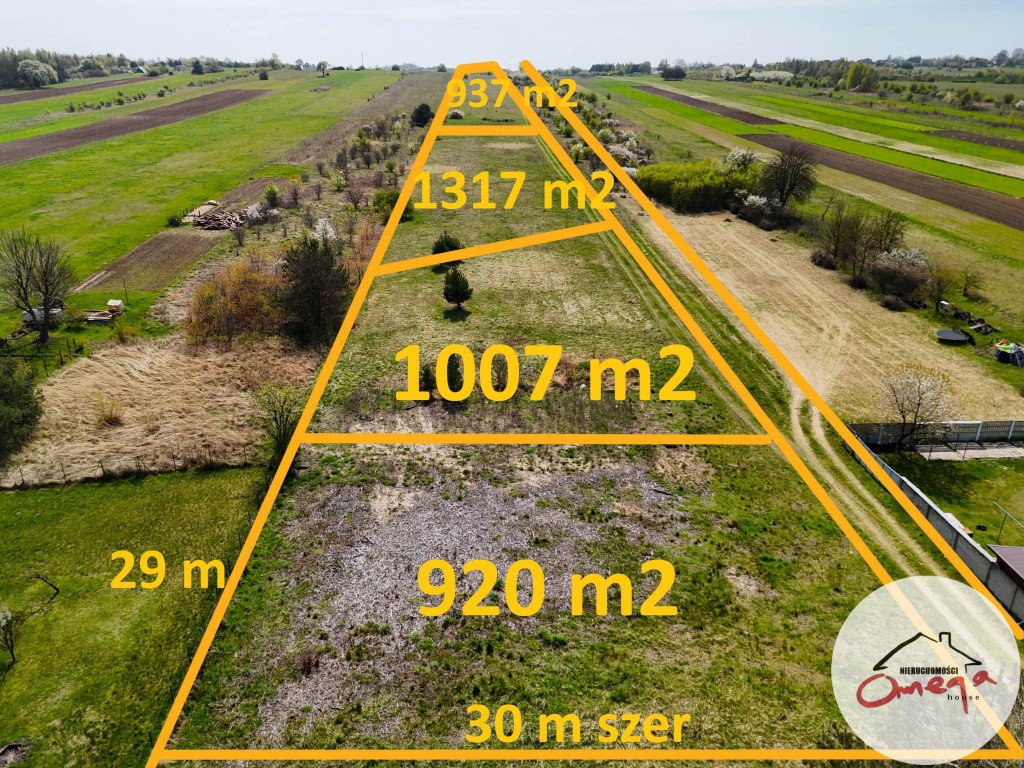 Działka na sprzedaż, 920 m², Mierzęcice Przeczyce - Widok 3