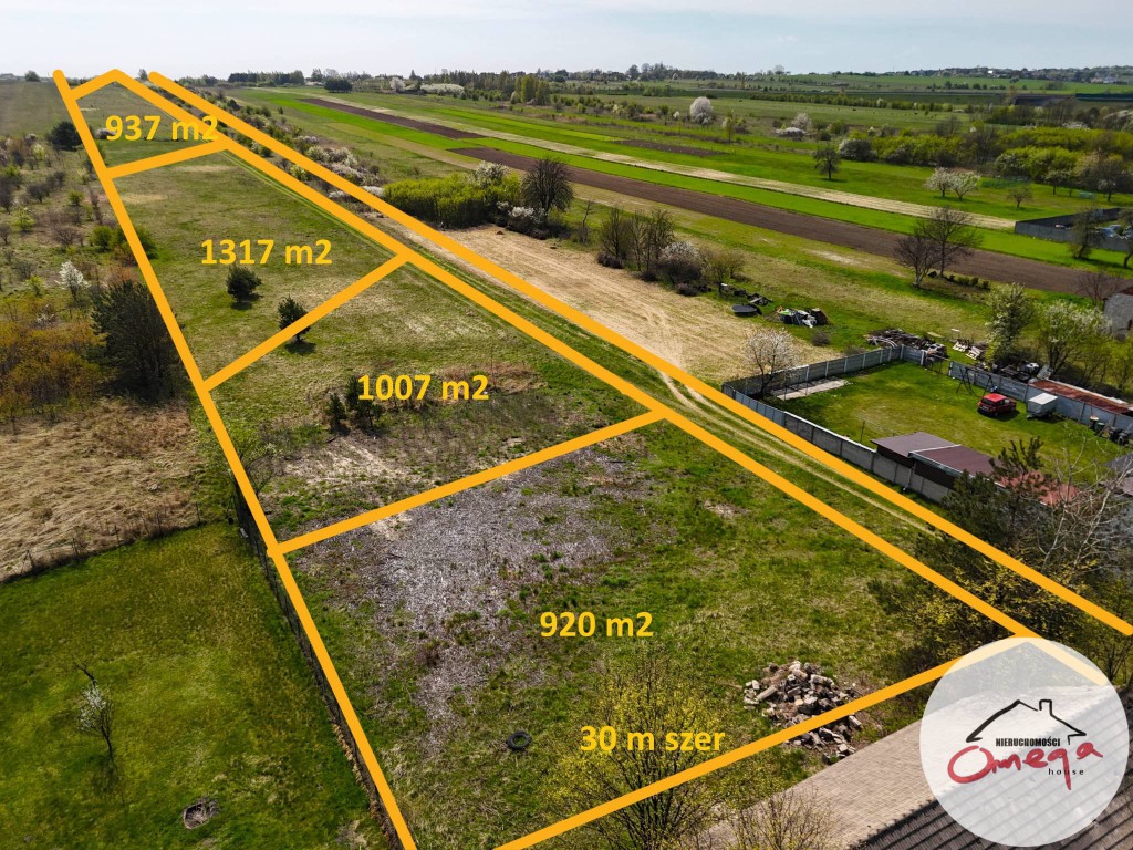 Działka na sprzedaż, 920 m², Mierzęcice Przeczyce - Widok 4