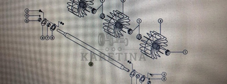 Wał Drąźony Claas Mega 370-340-1