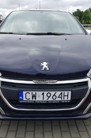 Peugeot 208 I 1,2 Benzyna Nawigacja Klima Zarejestrowany Gwarancja-2