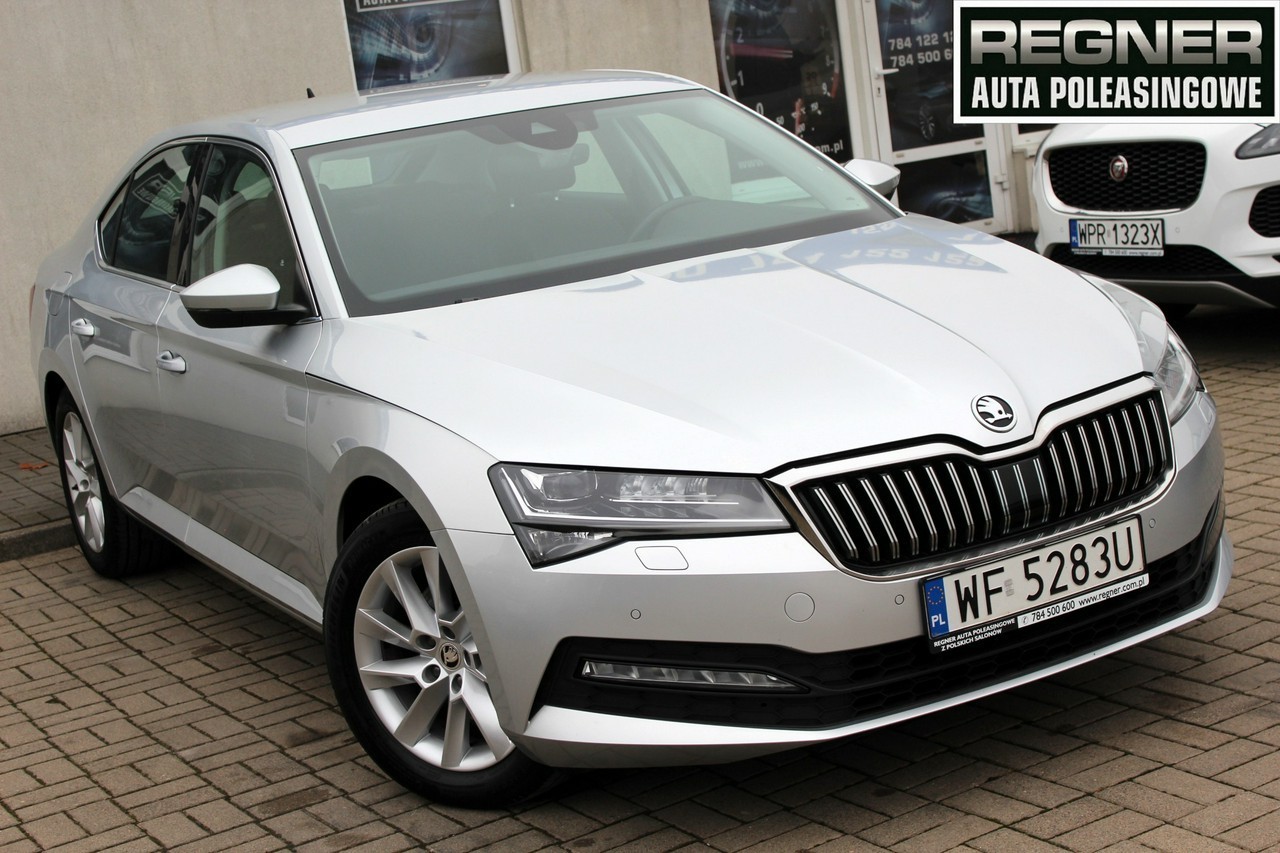 Skoda Superb III Lift SalonPL FV23% 1.5TSI 150KM Blis Front Assist Tempomat Gwarancja