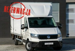 Volkswagen Crafter 177KM 8ep KONTENER + WINDA dHollandia 750kg + DRZWI BOCZNE UDT W CEN