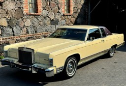 Lincoln Town Car Coupe 1979 big block piękny top lux klasyk welury drewno