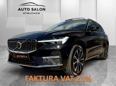 Volvo XC60 II RECHARGE panorama 4x4 kamery 360 acc blis WENTYLACJA skora hak MAX-1