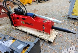 Nowy nieużywany! Młot hydrauliczny JWB JWB1000 996kg do koparki Dwa groty