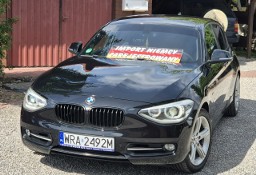 BMW SERIA 1 II (F20/F21) BMW SERIA 1 120D, Automat, Sport, 2012r, Ledy, Ringi, 2x PDC, Mulifunk, Full Ser