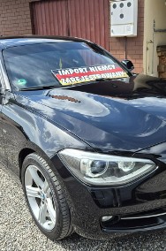BMW SERIA 1 120D, Automat, Sport, 2012r, Ledy, Ringi, 2x PDC, Mulifunk, Full Ser-2