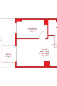 Mieszkanie, sprzedaż, 31.32, Gdańsk, Siedlce-2