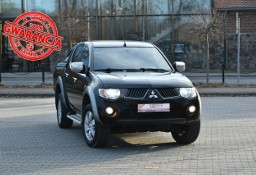 Mitsubishi L 200 IV 2.5d 136KM AUTOMAT 2008r. SALON 4x4 skóra Klima HAK 2700kg