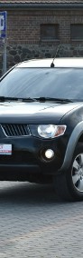 Mitsubishi L 200 IV 2.5d 136KM AUTOMAT 2008r. SALON 4x4 skóra Klima HAK 2700kg-3