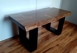 stolik kawowy rustyk z drewna drewniany ława stół loft 96cm drewno L01