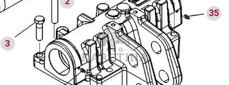 Valtra S274 S294 S324 S394 Fendt S927 S930 S933 S939 Łożysko Wału Uchwyt 903864030020a-1