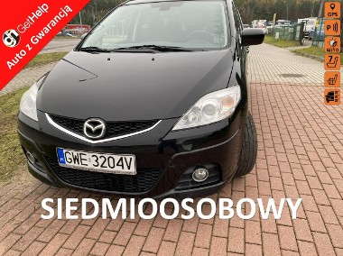 Mazda 5 I Benzyna, klimatronik, 7 miejsc, podg. fotele, parktronik, nawigacja-1