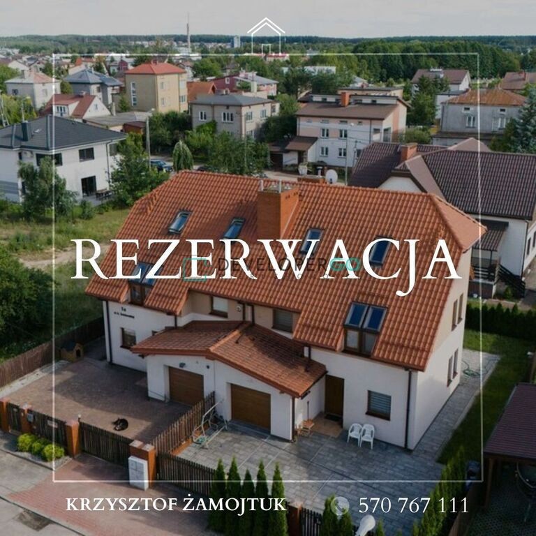 Przestronny dom/bliźniak 6 pokoi w Białymstoku.