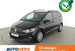 Volkswagen Touran III 7 os. DSG navi klima auto grzane fotele czujniki parkowania