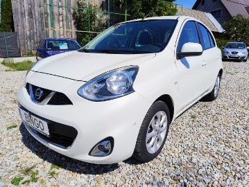 Nissan Micra IV 1,2 98KM*Biała perła*Nawigacja*