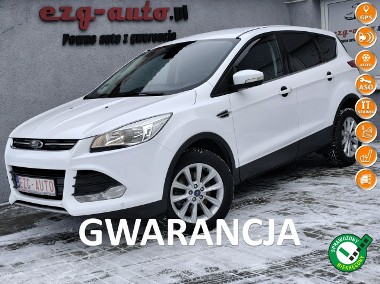 Ford Kuga II I wł. b. bogata opcja serwis zadbana Gwrancja-1
