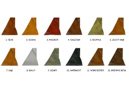 Panele elewacyjne elastyczne - Próbka - 12 kolorów