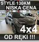 Toyota Yaris Cross 4x4 130KM Style Super Niska Cena Kamera Czujniki 4x4 rata 1358 zł