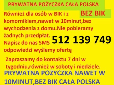 Prywatna pożyczka bez BIK baz kredyt z komornikiem cała Polska Włocławek-1