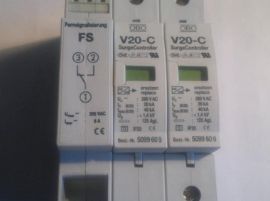 Ogranicznik przepięć; V20-C/2-fs-280 ; 2-pole fuse monitoring-1