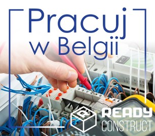 Elektryk budowlany, przemysłowy - PRACA W BELGII