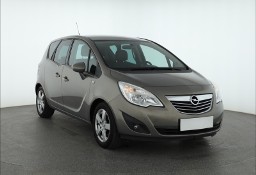 Opel Meriva B , Salon Polska, Skóra, Klimatronic, Tempomat, Parktronic,