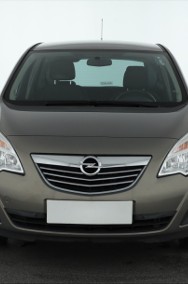 Opel Meriva B , Salon Polska, Skóra, Klimatronic, Tempomat, Parktronic,-2