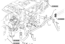 New Holland T6070 Rurka hydrauliczna 48094217