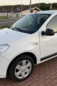 Dacia Sandero I Benzyna, niski przebieg, klimatyzacja, centr. zamek, isofix, 2 kpl.k-2