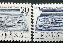 Znaczki polskie rok 1965 Fi 1450 odcienie - 2 znaczki