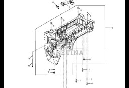 RE528732 John Deere 8345R - Wlot pompy oleju