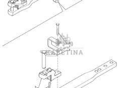 New Holland T6090 T6070 Belka zaczep wychyln 84229799