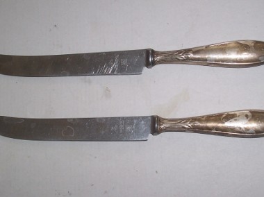 Stare posrebrzane noże-1