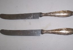 Stare posrebrzane noże