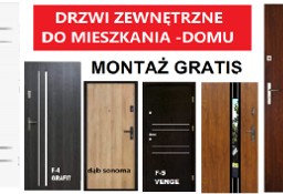 Drzwi wejściowe ZEWNĘTRZNE  drewniane i metalowe z montażem-WEWNĄTRZKLATKOWE