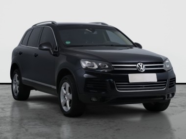 Volkswagen Touareg II , 240 KM, Automat, Skóra, Navi, Xenon, Bi-Xenon, Klimatronic,-1