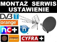 Montaż Anteny NC+ Canal+ Orange Satelitarnej Naziemnej DVBT Starachowice