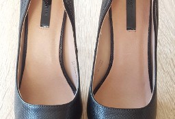Nowe buty szpilki Lost Ink 39 czarne skóra wysokie obcasy eleganckie do biura
