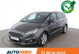 Ford S-MAX 7 os. LED, navi, convers, klima auto, grzane fotele, czujniki park